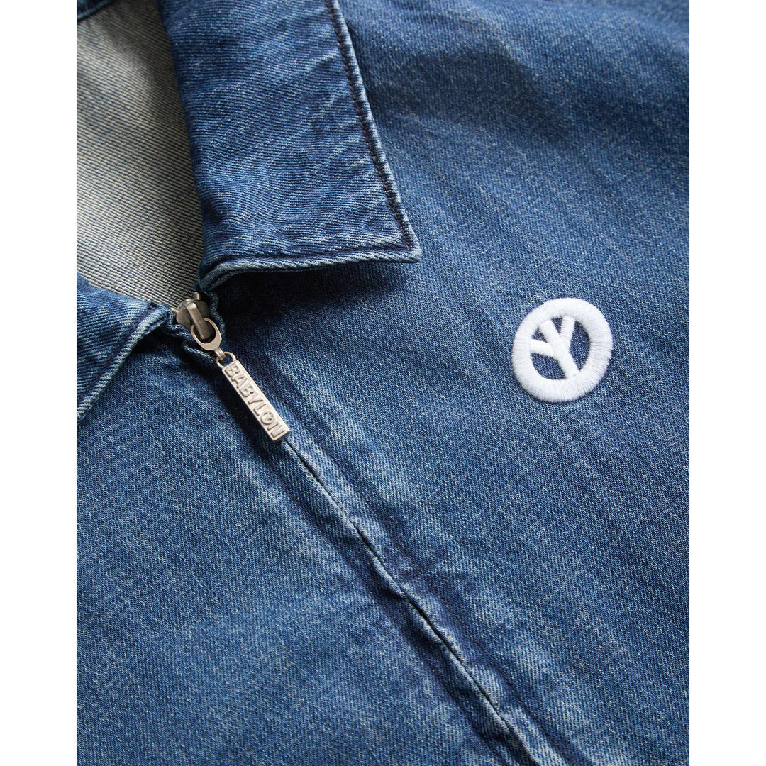DENIM ZIP JACKET