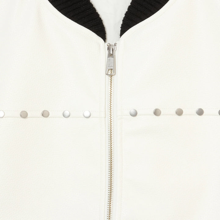 STUDDED BOMBER JACKET