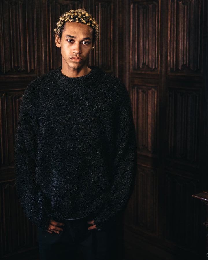 Crew Neck Knit/Glitter