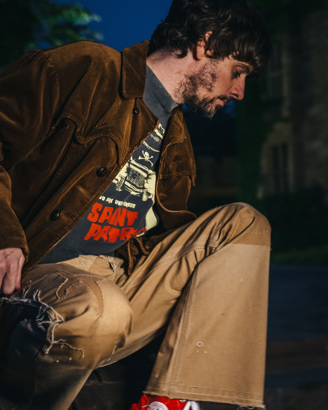Corduroy Boa Jacket