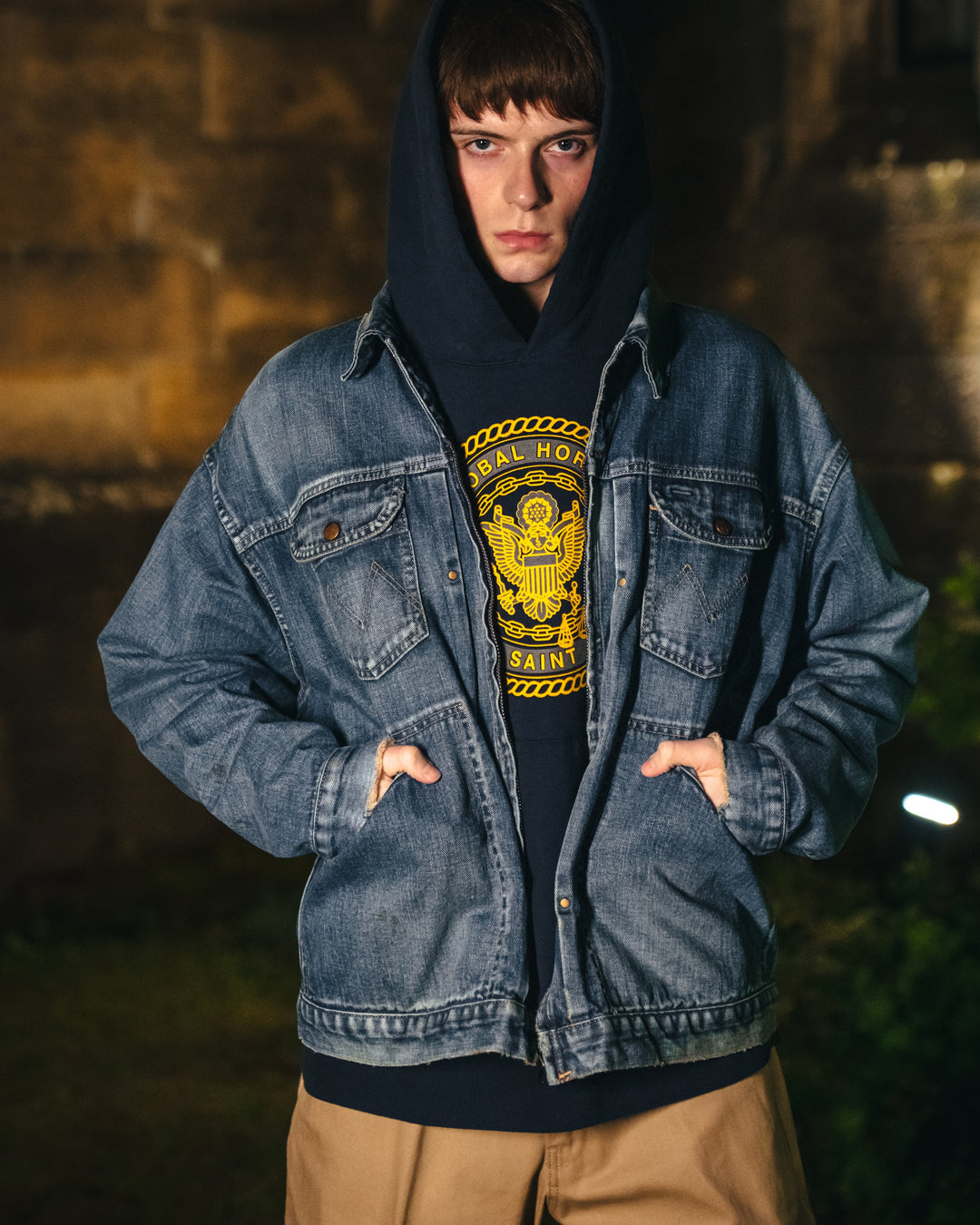 DENIM JACKET/M