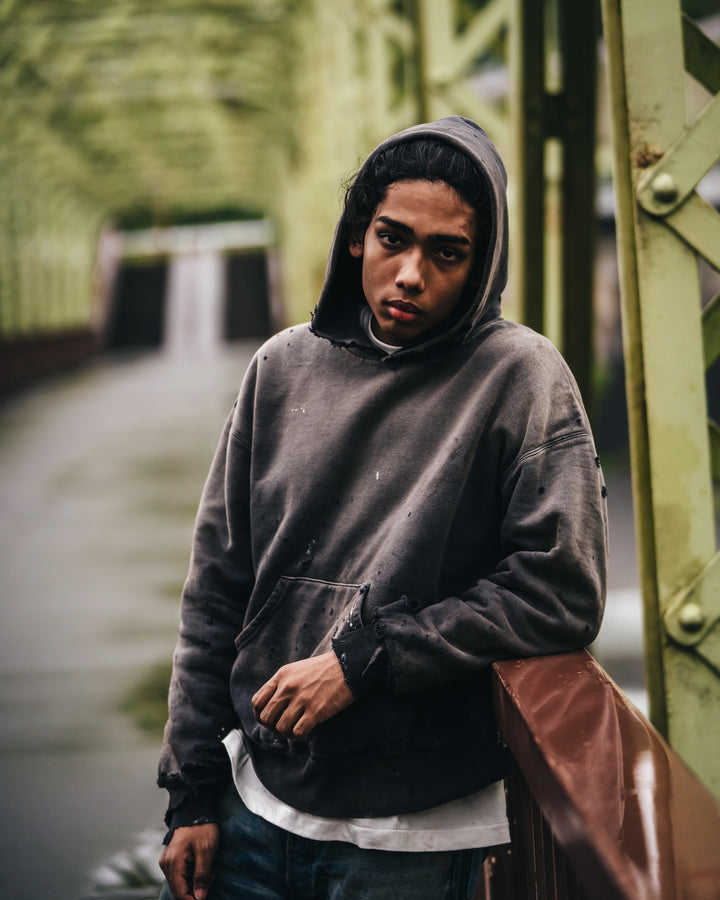 BB_DBL FACE HOODIE/SAINT