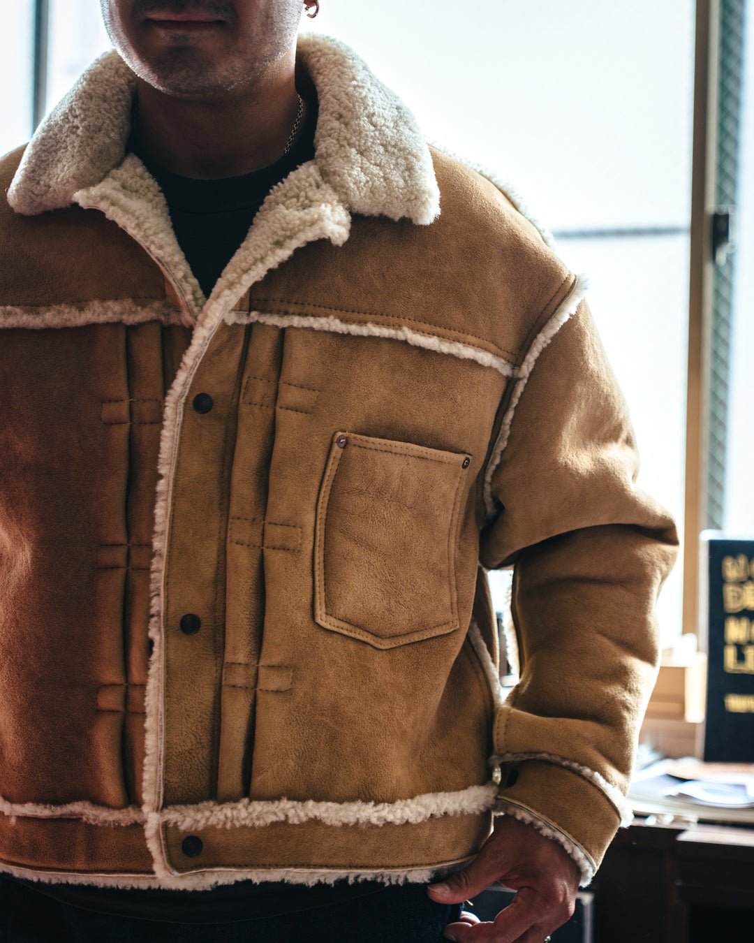 BB_MOUTON JACKET/MOUTON