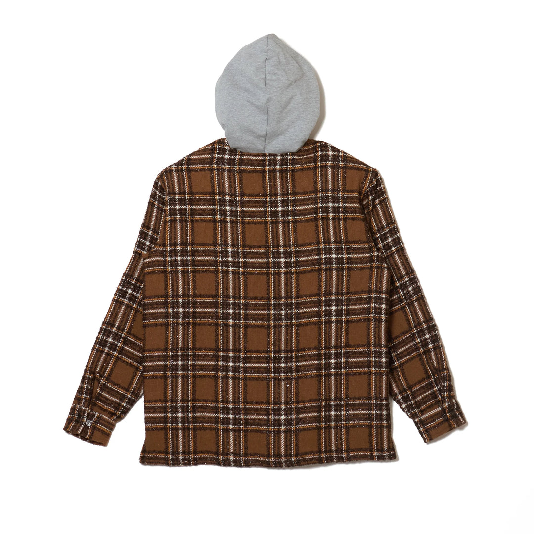 Hooded Flannel Shirt