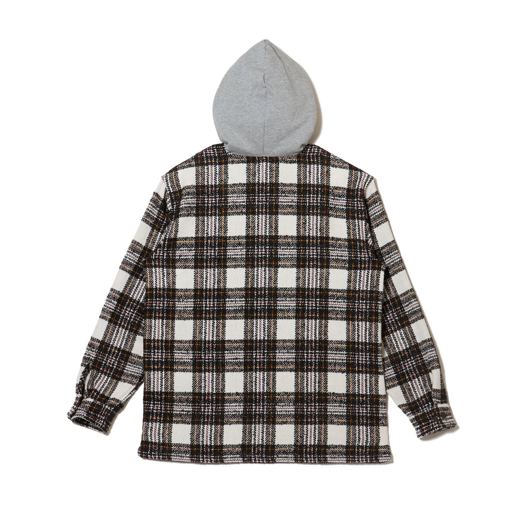 Hooded Flannel Shirt
