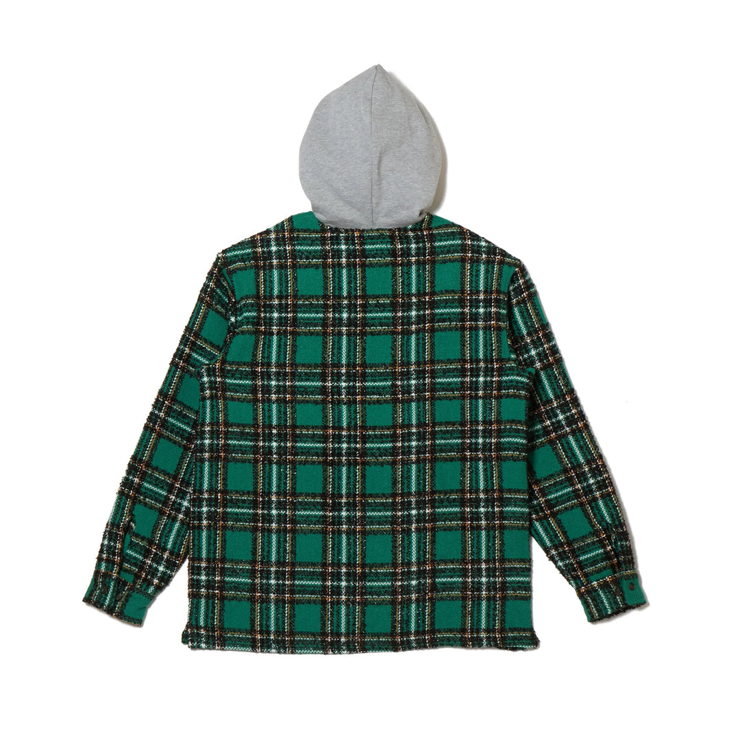 Hooded Flannel Shirt