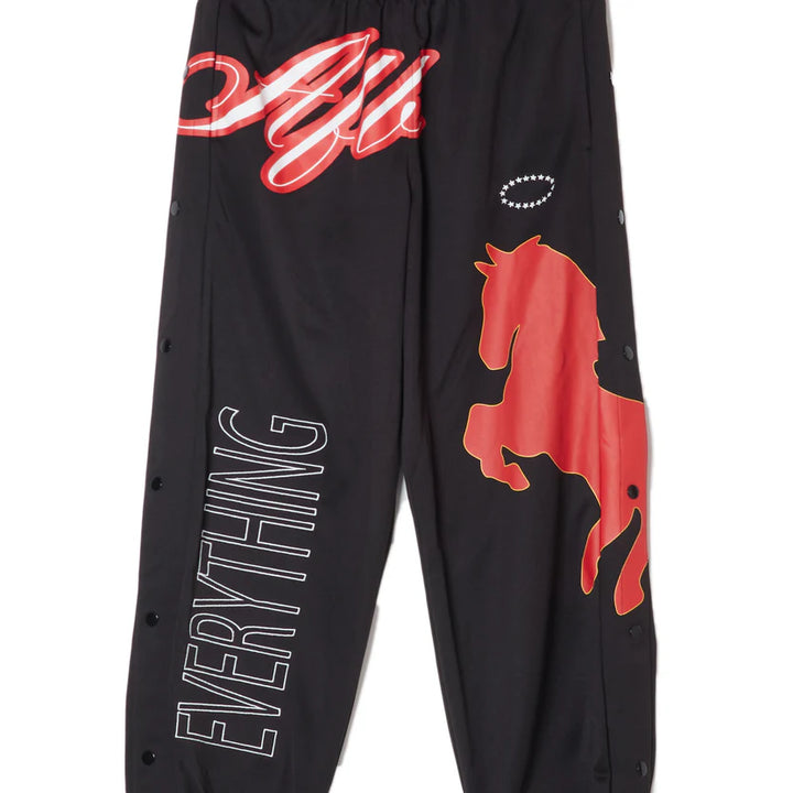 EHFR SPORT SIDE BUTTON UP TRACK PANTS