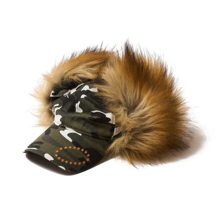 DOG EAR FUR CAP