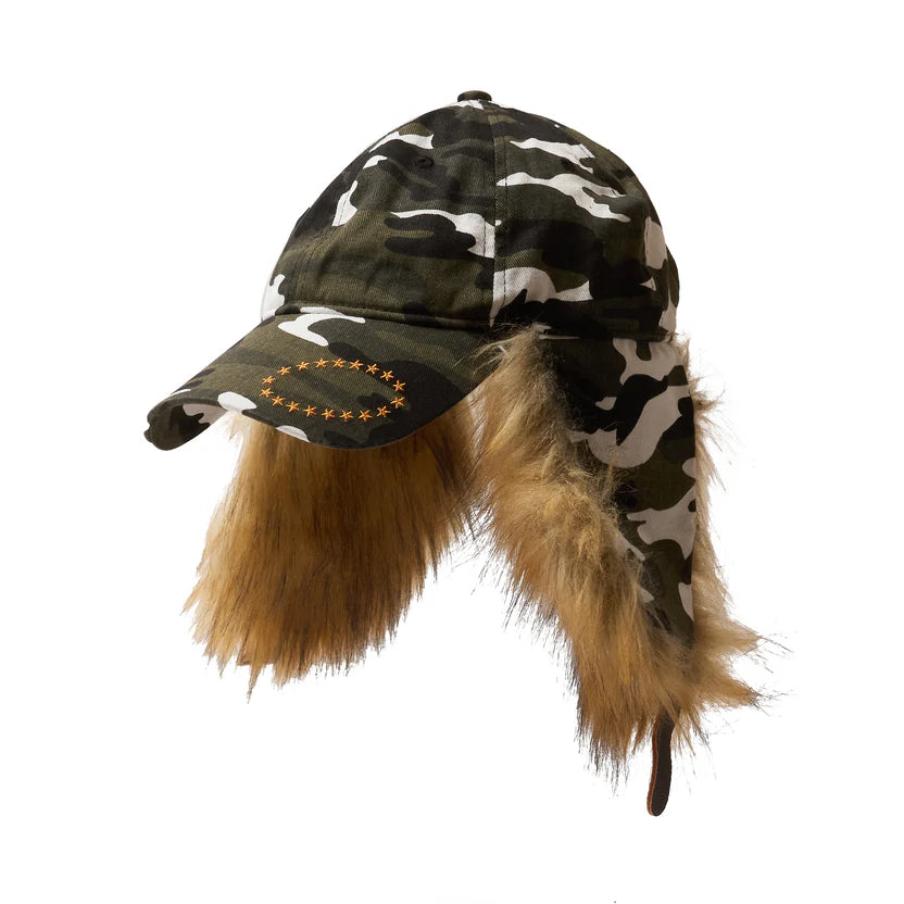 DOG EAR FUR CAP
