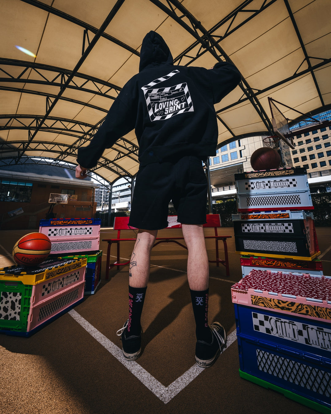 HOODIE/I LOVE SAINT