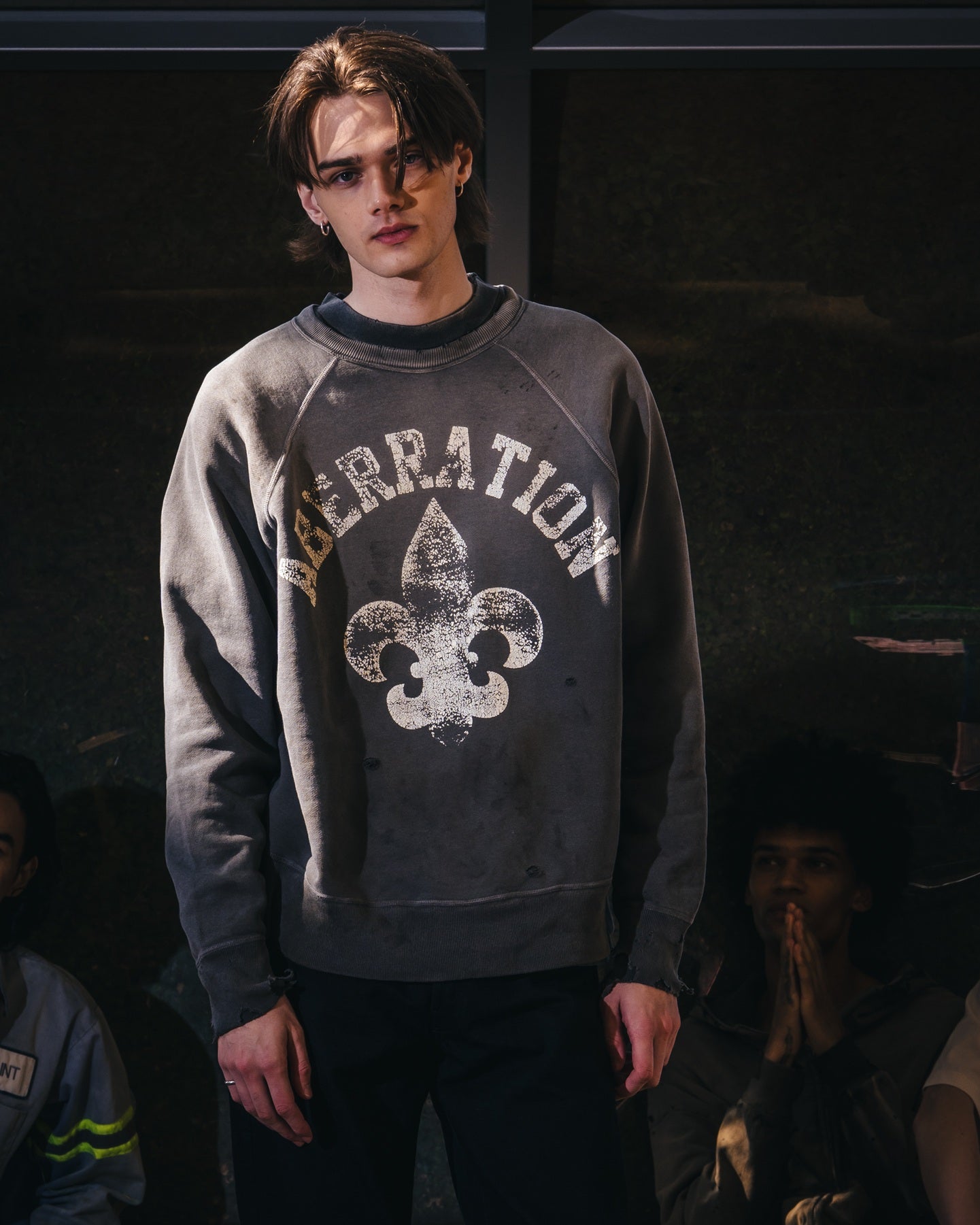 SAINT Mxxxxxx(セントマイケル) | CREW NECK SWEAT/ABBERATION クルー