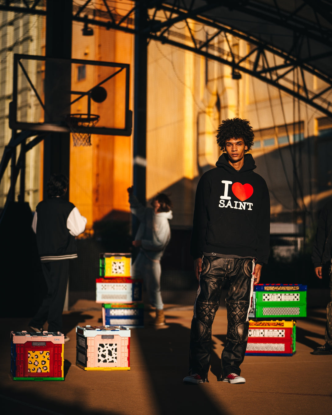 HOODIE/I LOVE SAINT