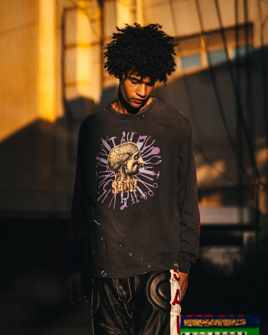 LS T-SHIRT/HEAD