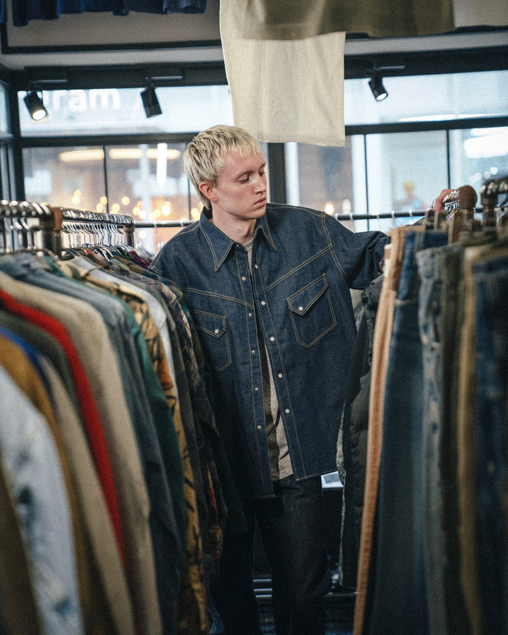 BBJ_DENIM SHIRT/REGID