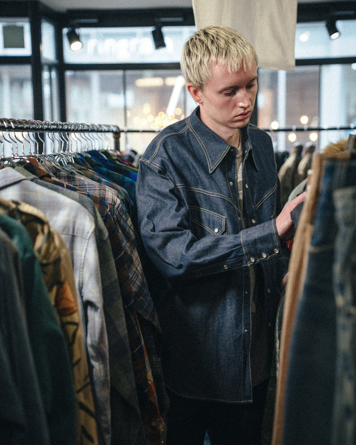 BBJ_DENIM SHIRT/REGID