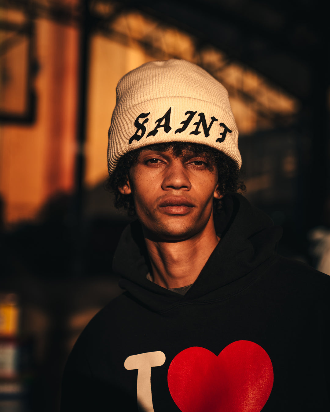 KNIT CAP / SAINT