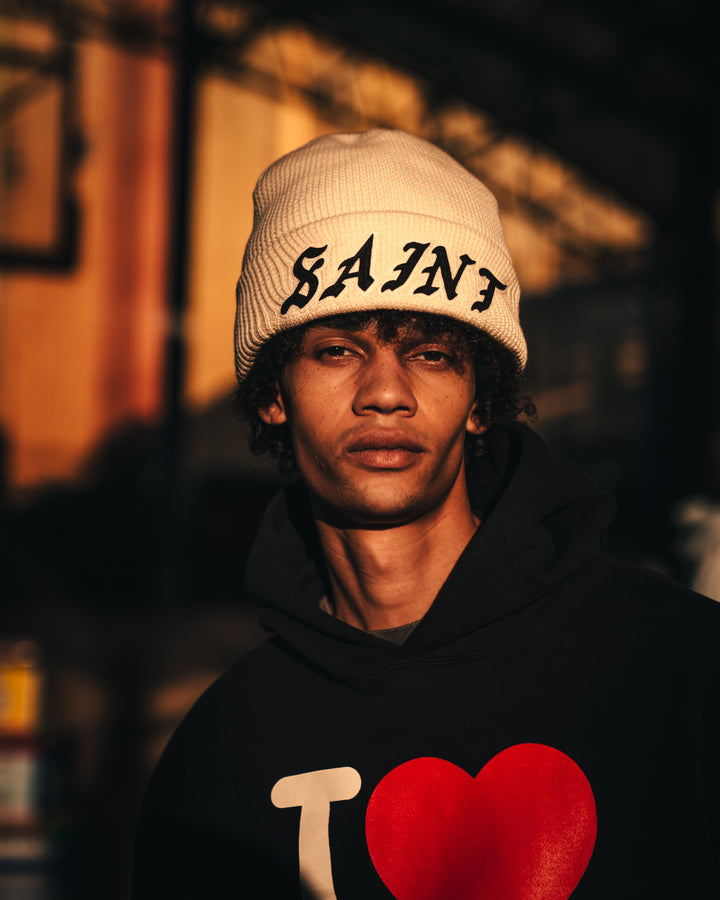 KNIT CAP / SAINT