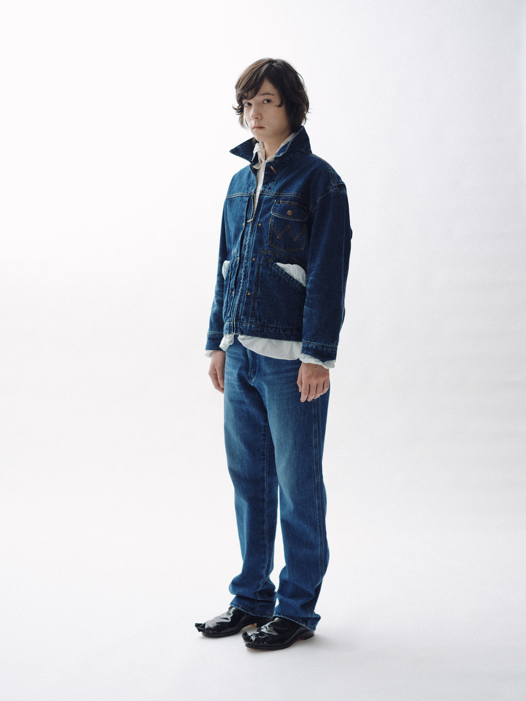 DENIM JACKET - Wrangler × pillings