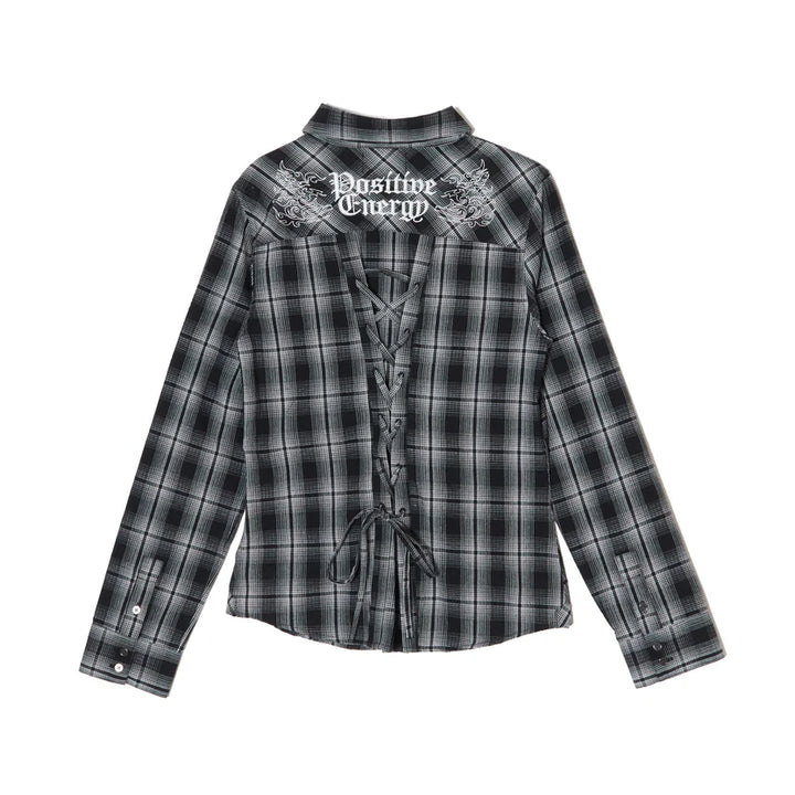 WMS BACK TIE-UP SHIRTS