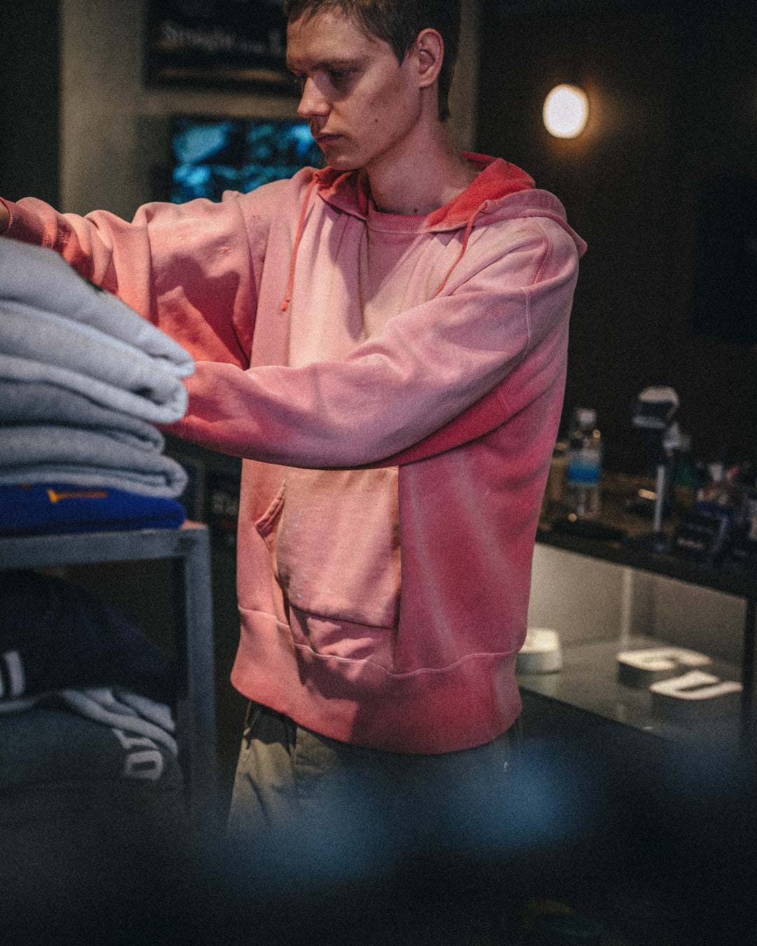 BBJ_AFTER HOODED HOODIE/V
