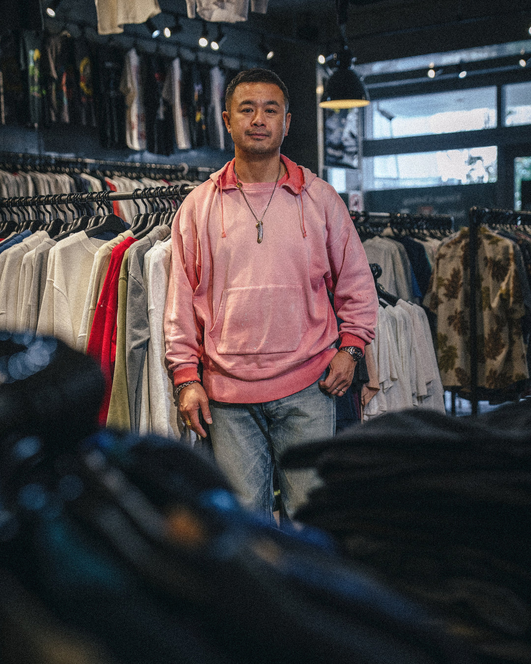 BBJ_AFTER HOODED HOODIE/V