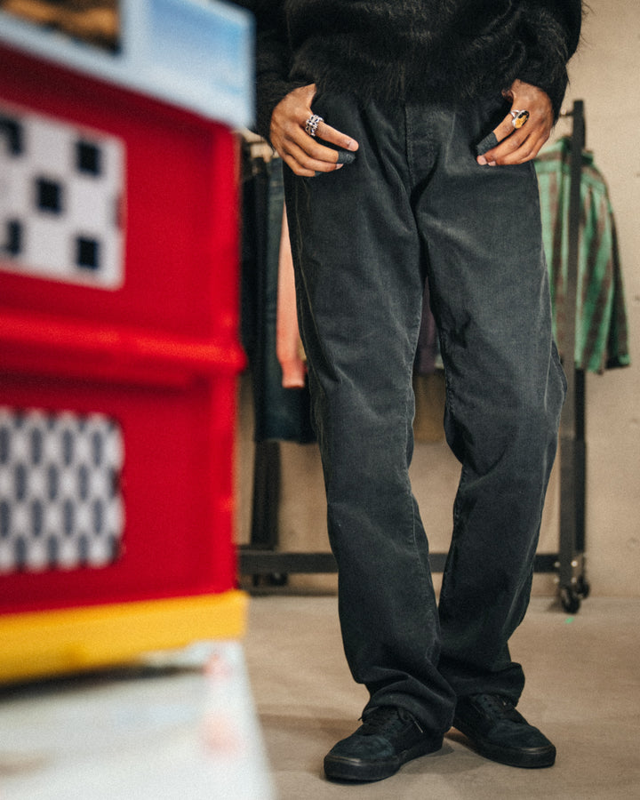 CORDUROY PANTS/STRAIGHT