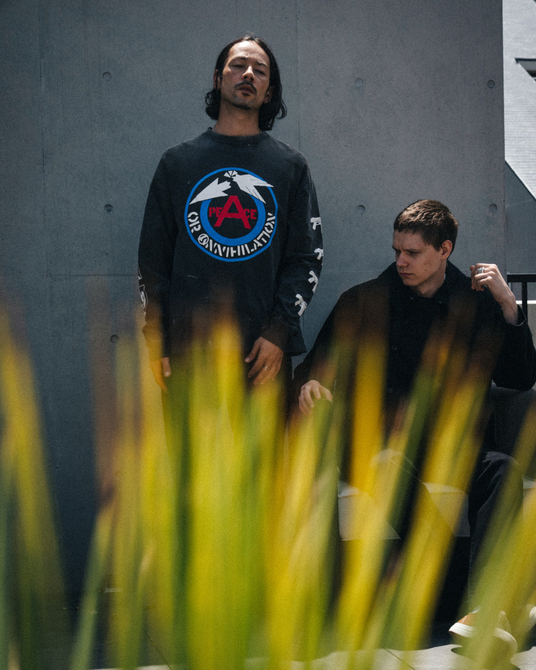 LS T-SHIRT/PEACE
