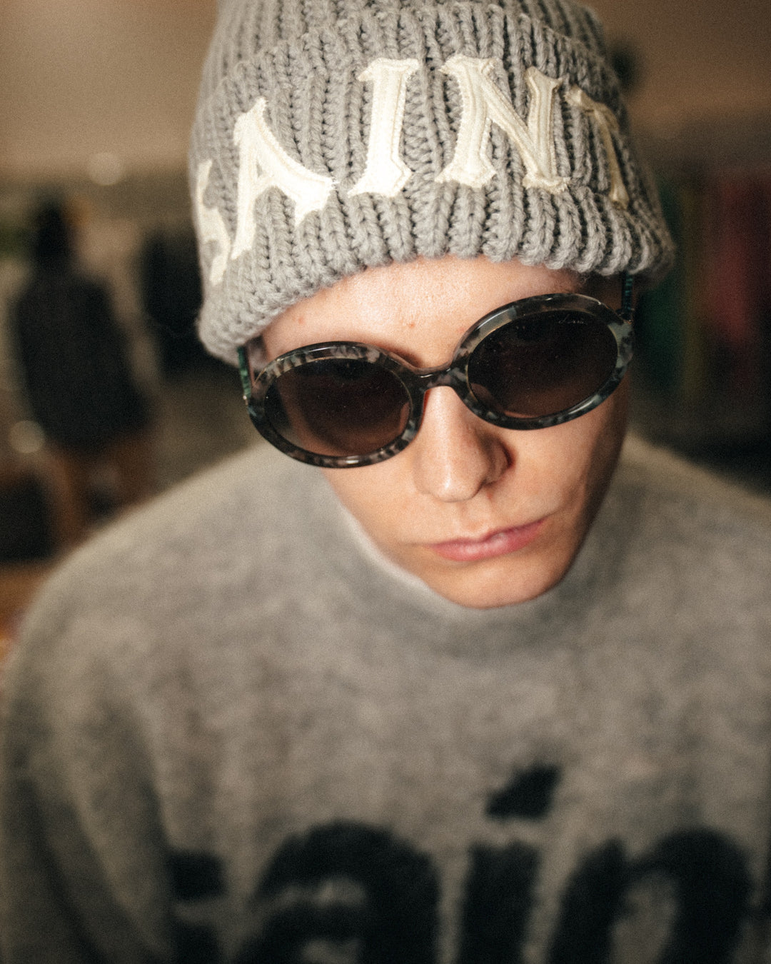 KNIT CAP/SAINT
