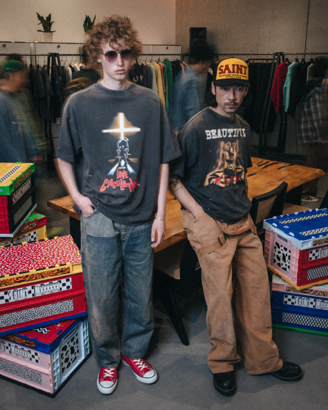 SS T-SHIRT/LOVE CICULATION
