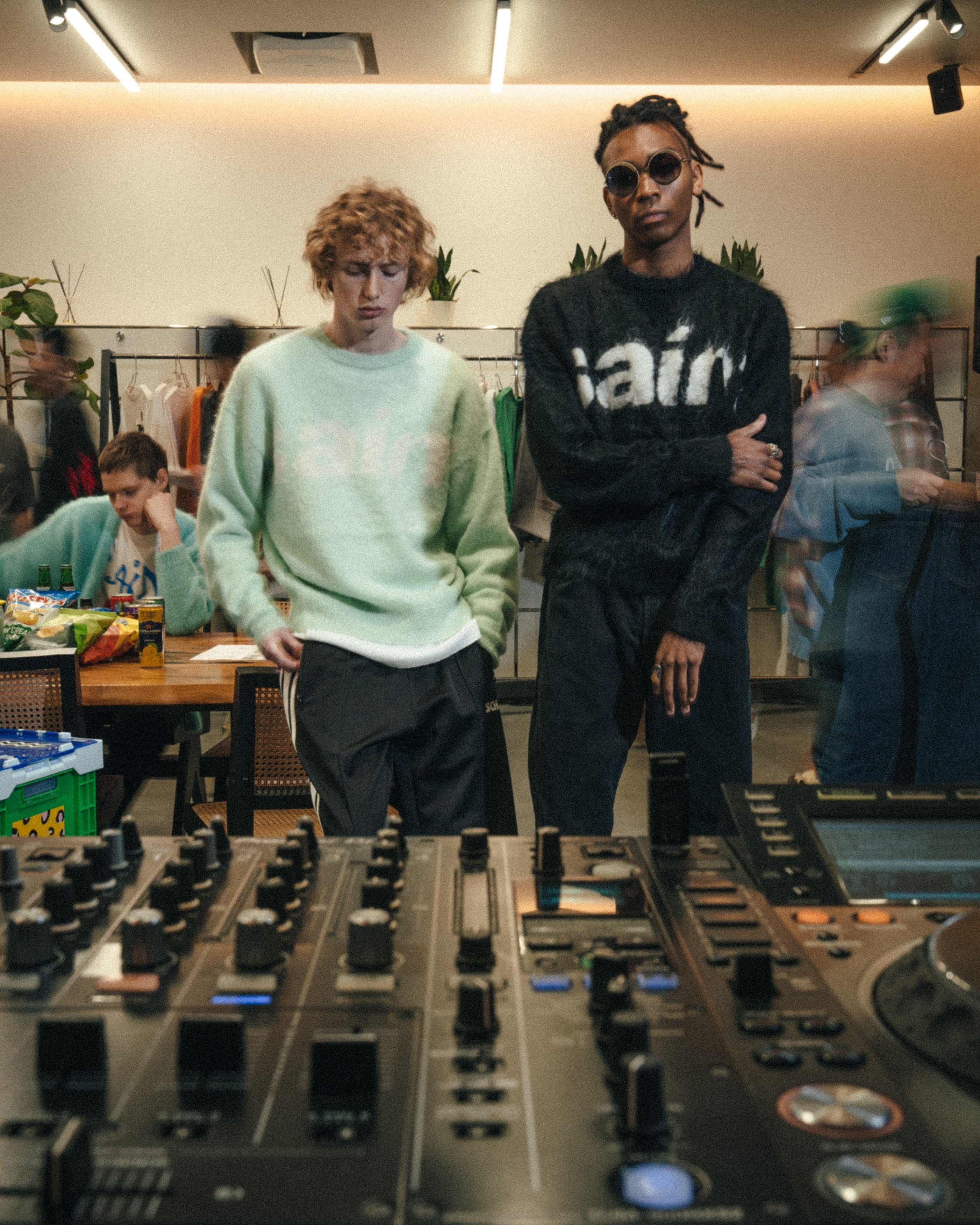 SAINT Mxxxxxx | MOHAIR CREW KNIT