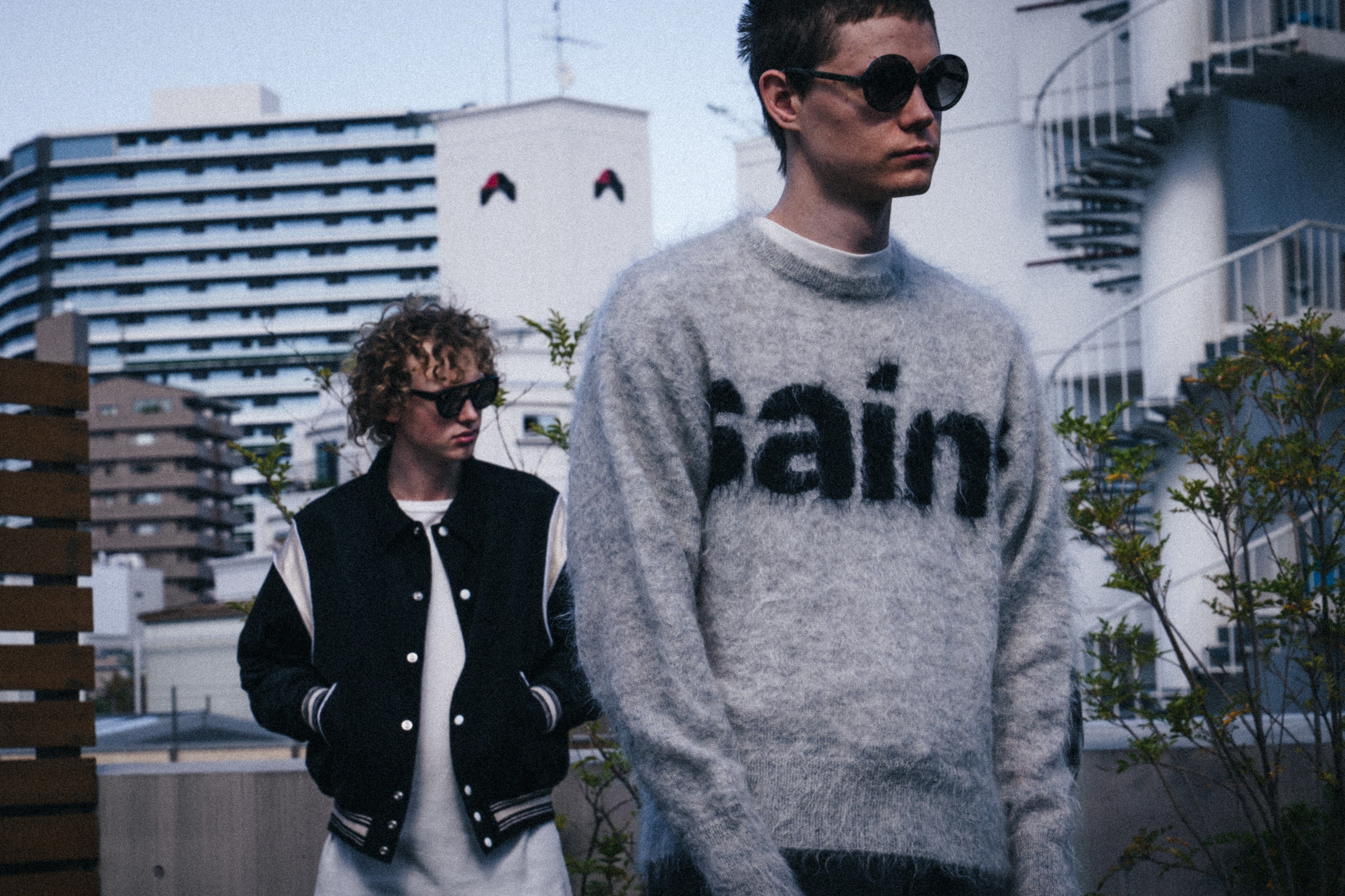 OAMC 切り替えニット MOHAIR PANEL CREW NECK SAINT Mxxxxxx | MOHAIR CREW KNIT