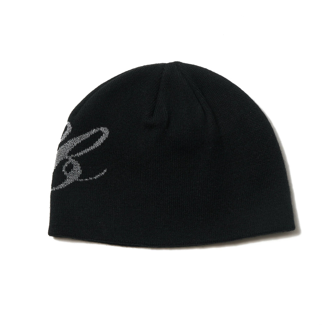 GLITTER LOGO SINGLE BEANIE