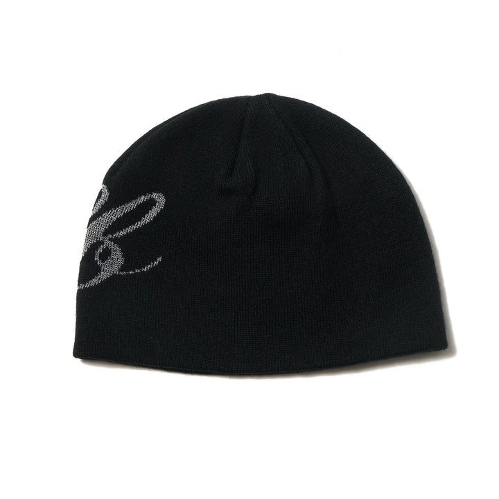 GLITTER LOGO SINGLE BEANIE