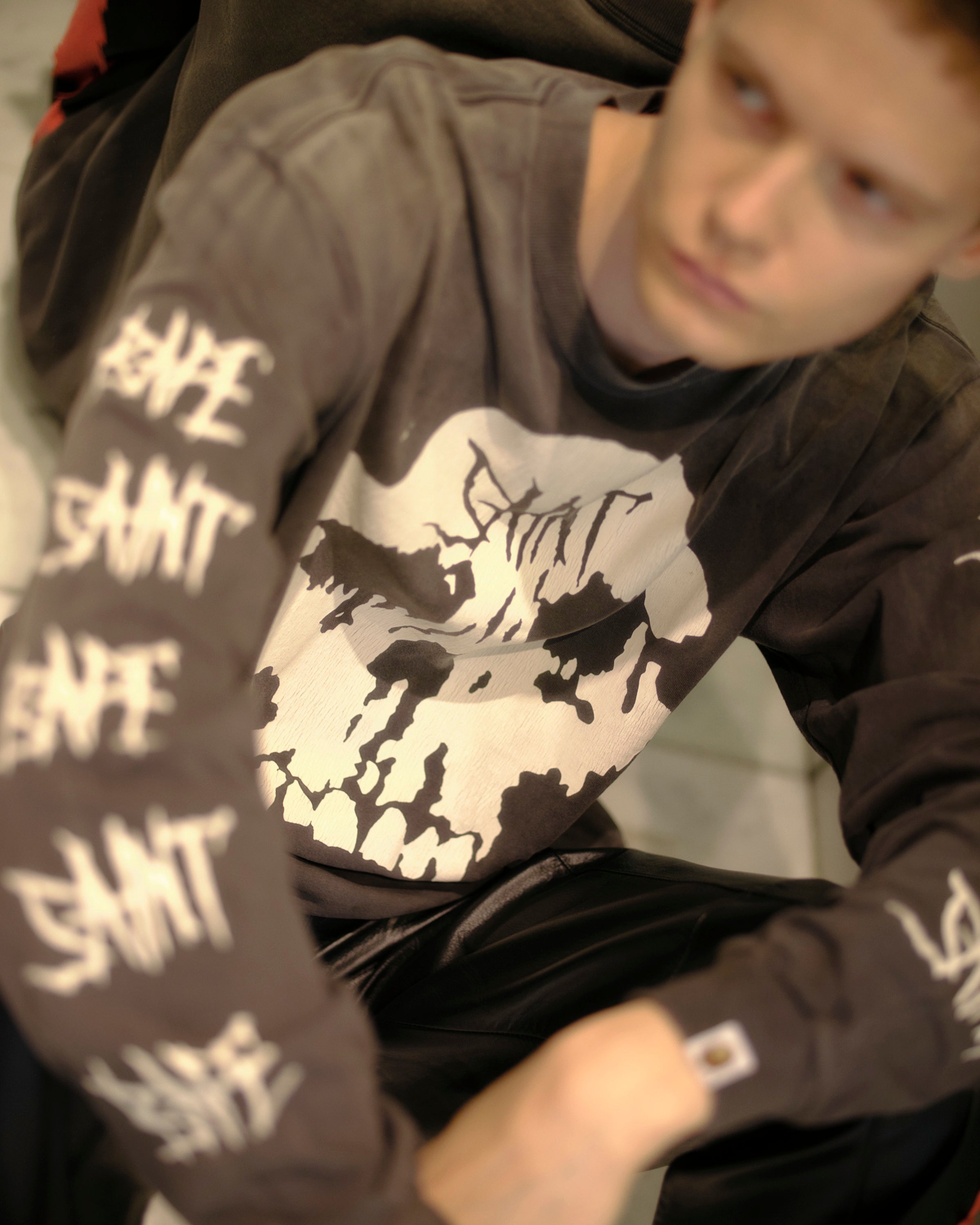SAINT Mxxxxxx(セントマイケル) | BAPE_LS T-HIRT/SKULL ロング