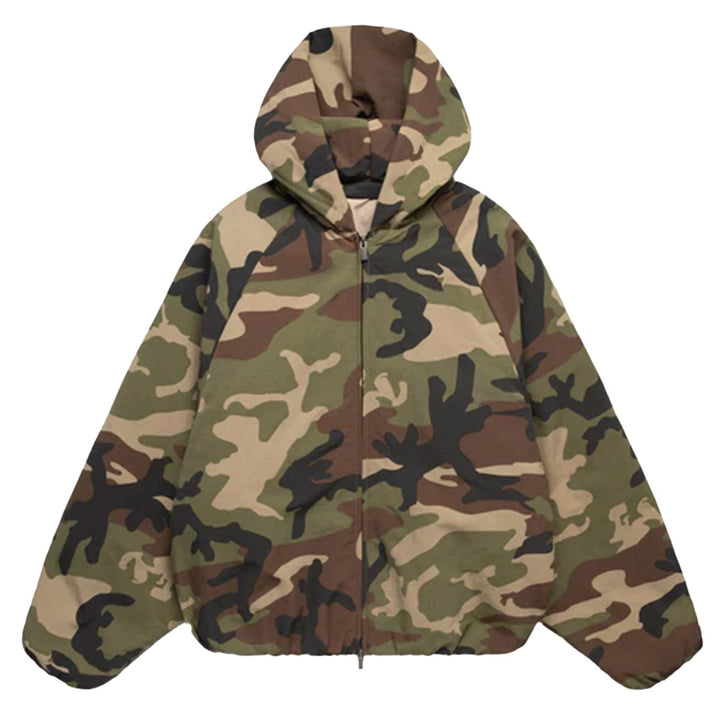 Military NYLON HOODED JACKET