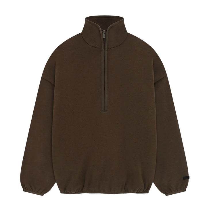 Brushed Half Zip Pullover