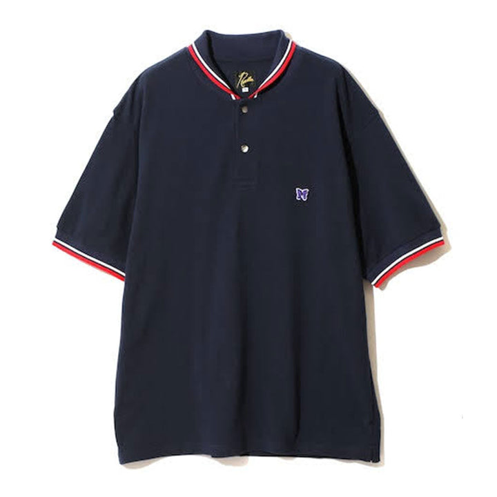 Needles - Shawl Collar S/S Polo - Cotton Pique