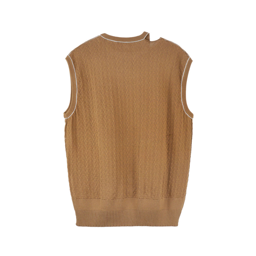 SONIA CARRASCO - KNIT SLEEVELESS TOP