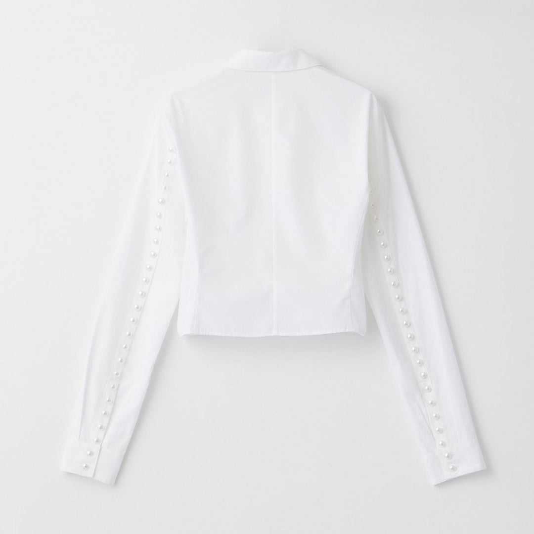 AMBUSH® - FITTED PEARL BUTTON SHIRT