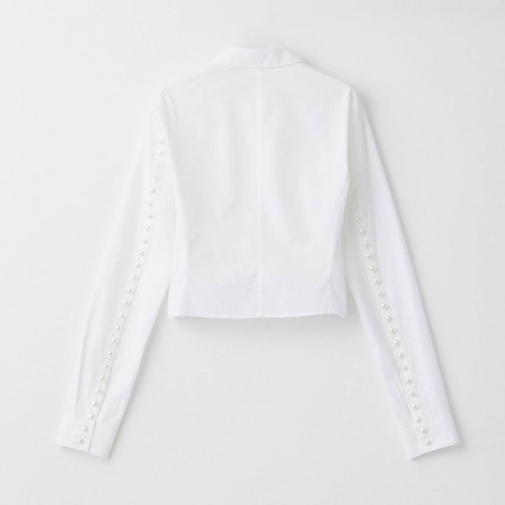 AMBUSH® - FITTED PEARL BUTTON SHIRT