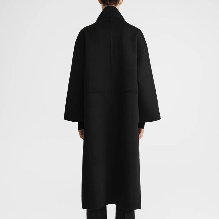 Signature Wool Cashmere Coat Black