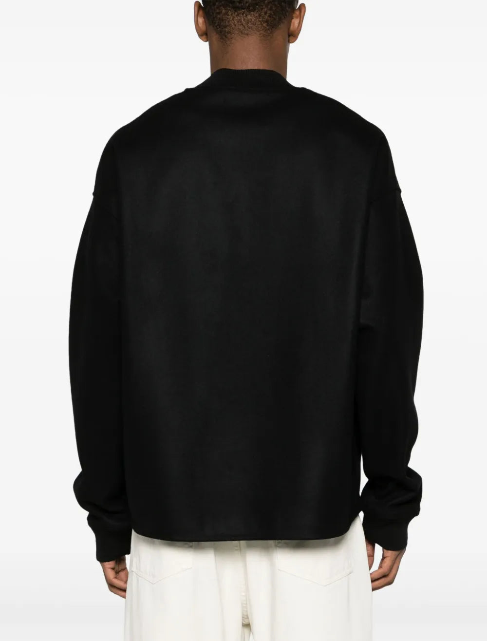 Wool Melton Sweatshirt