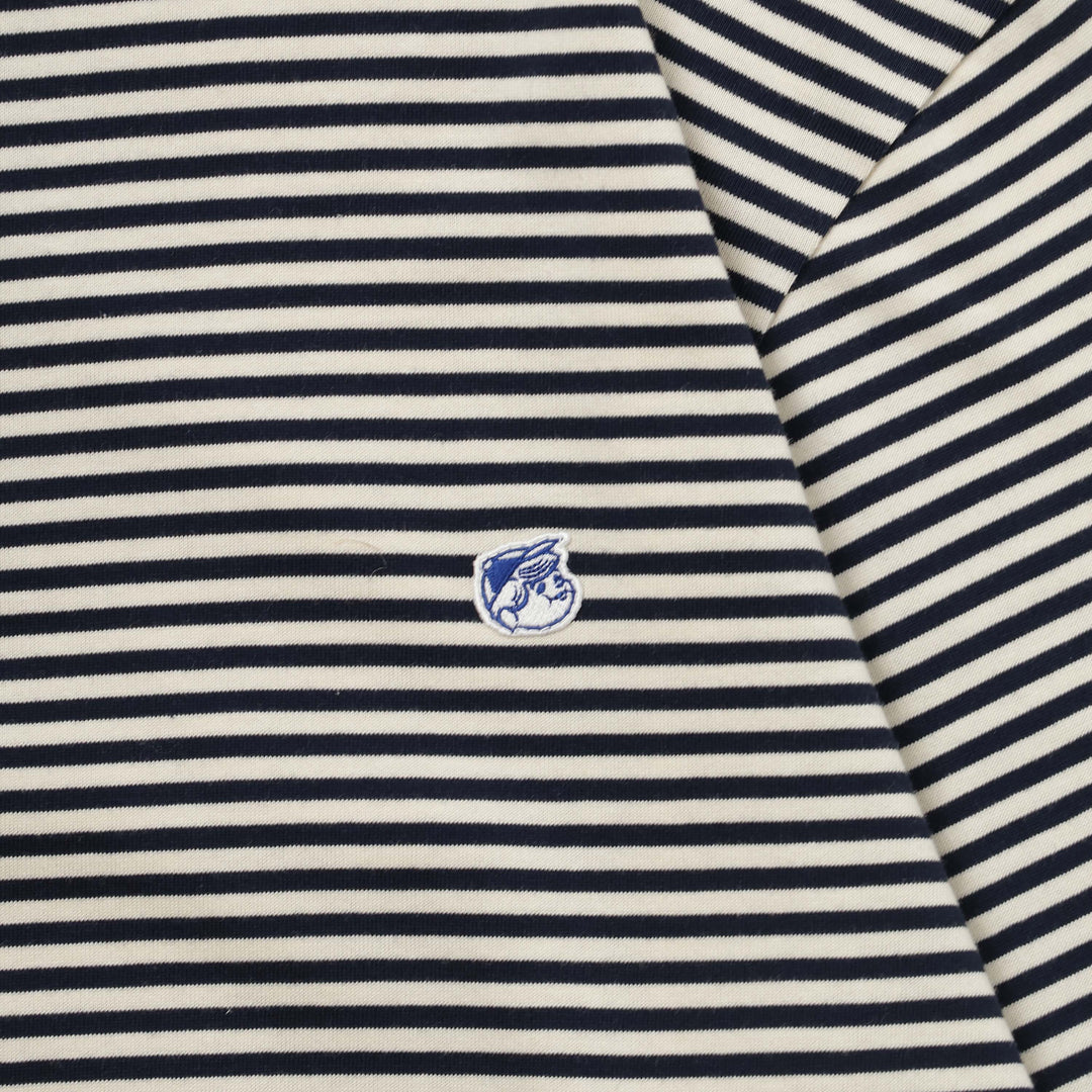 STRIPE HENLEY NECK LS TEE - Boys in Toyland