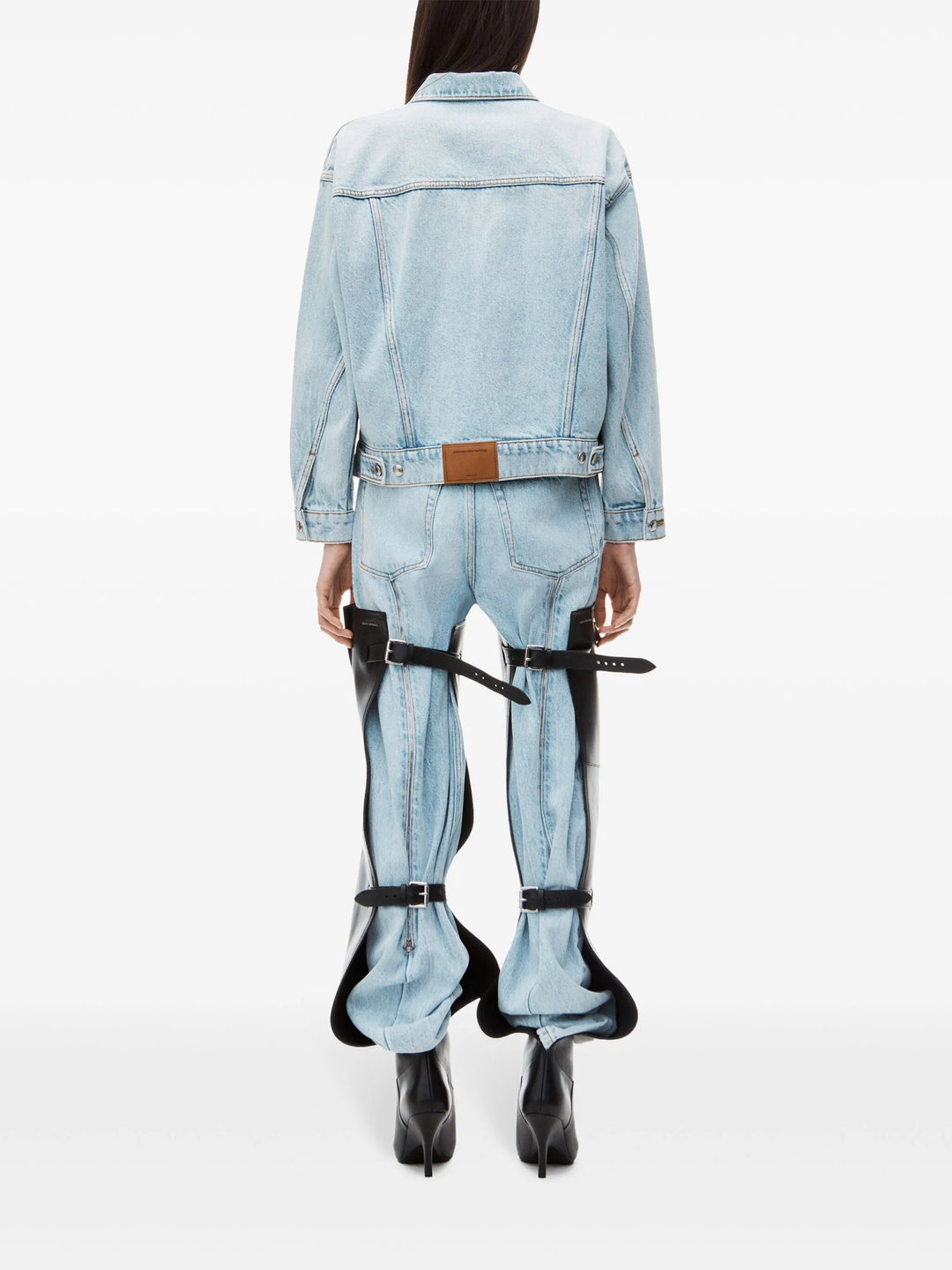 Alexander Wang - ジップスリーブ デニムジャケット