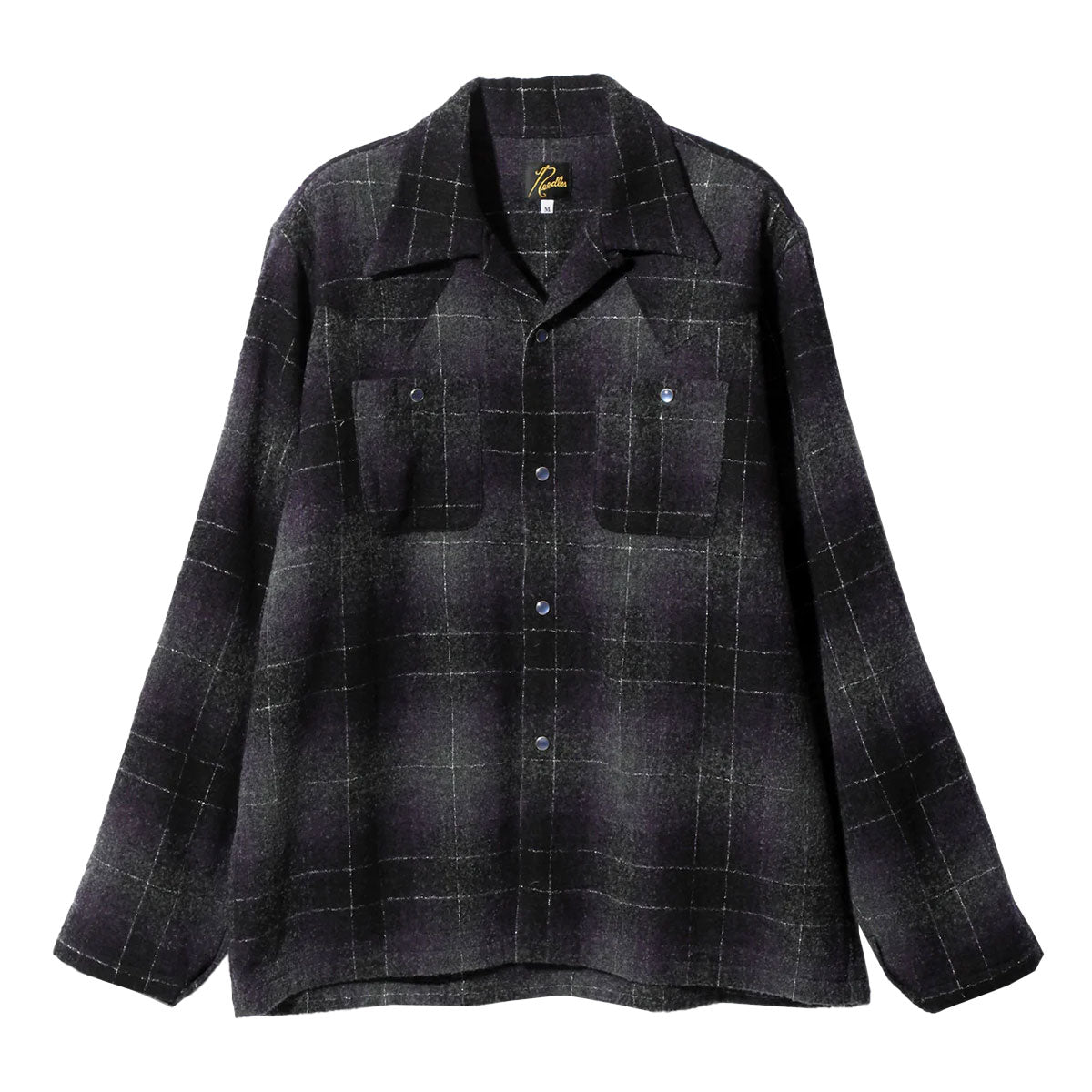 COWBOY ONE -UP SHIRT -W/N/PE OMBRE PLAID