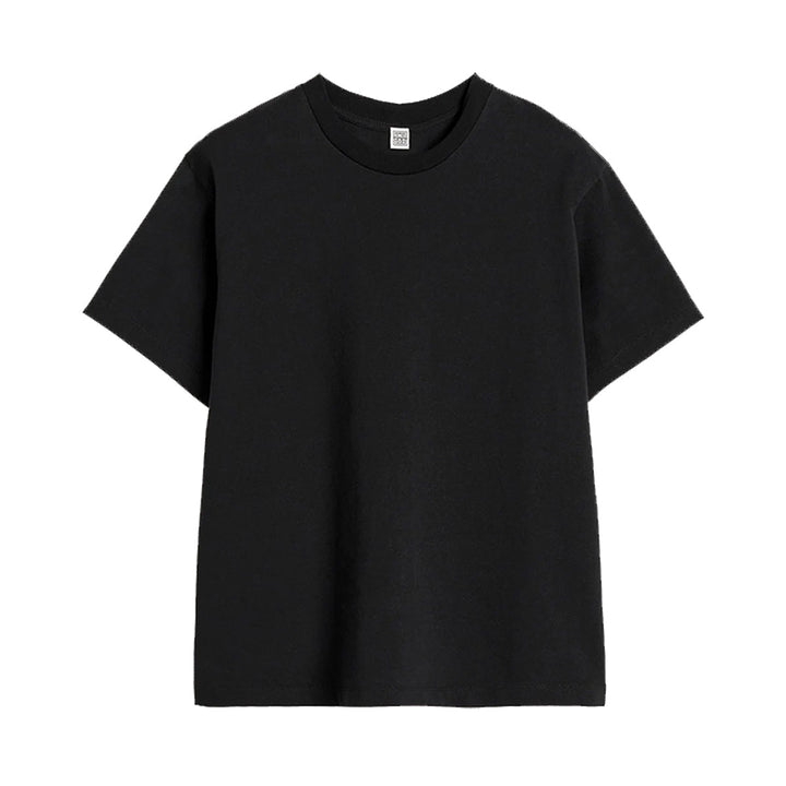 Classic cotton tee black