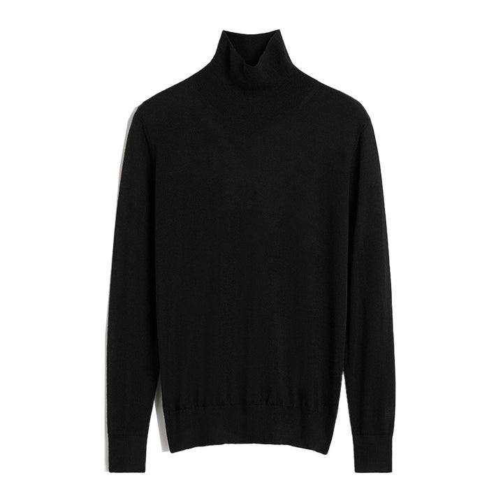 Fine turtleneck black