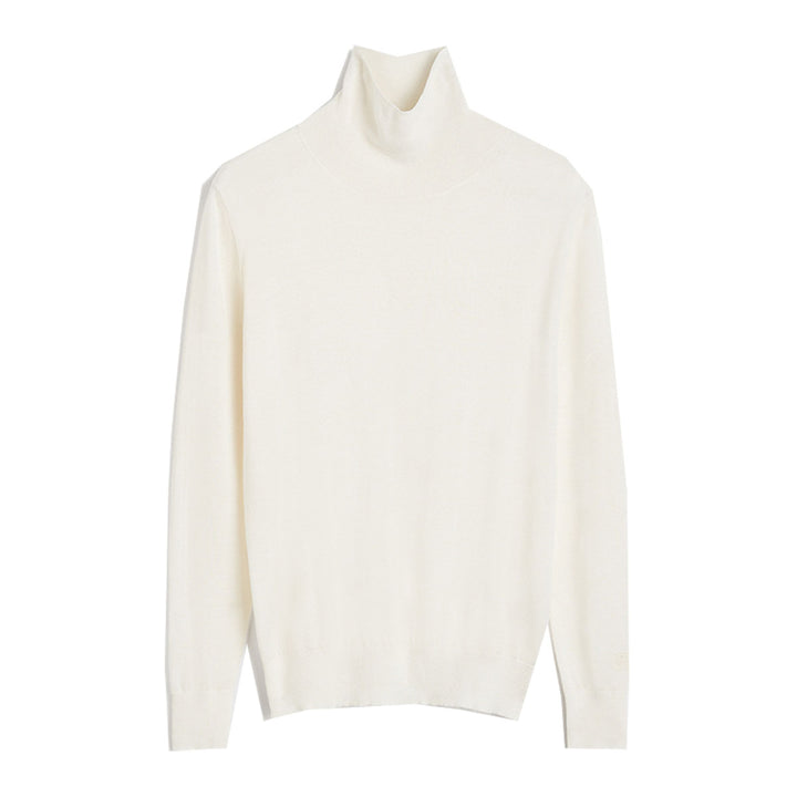 FINE TURTLENECK OFF WHITE