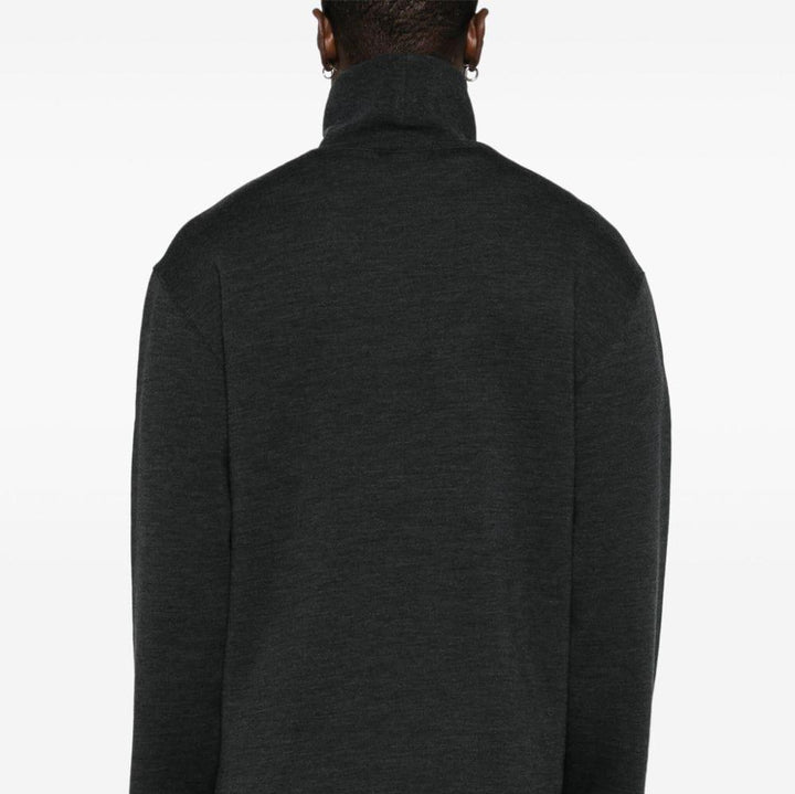 MOCK NECK SWEATSHIRT