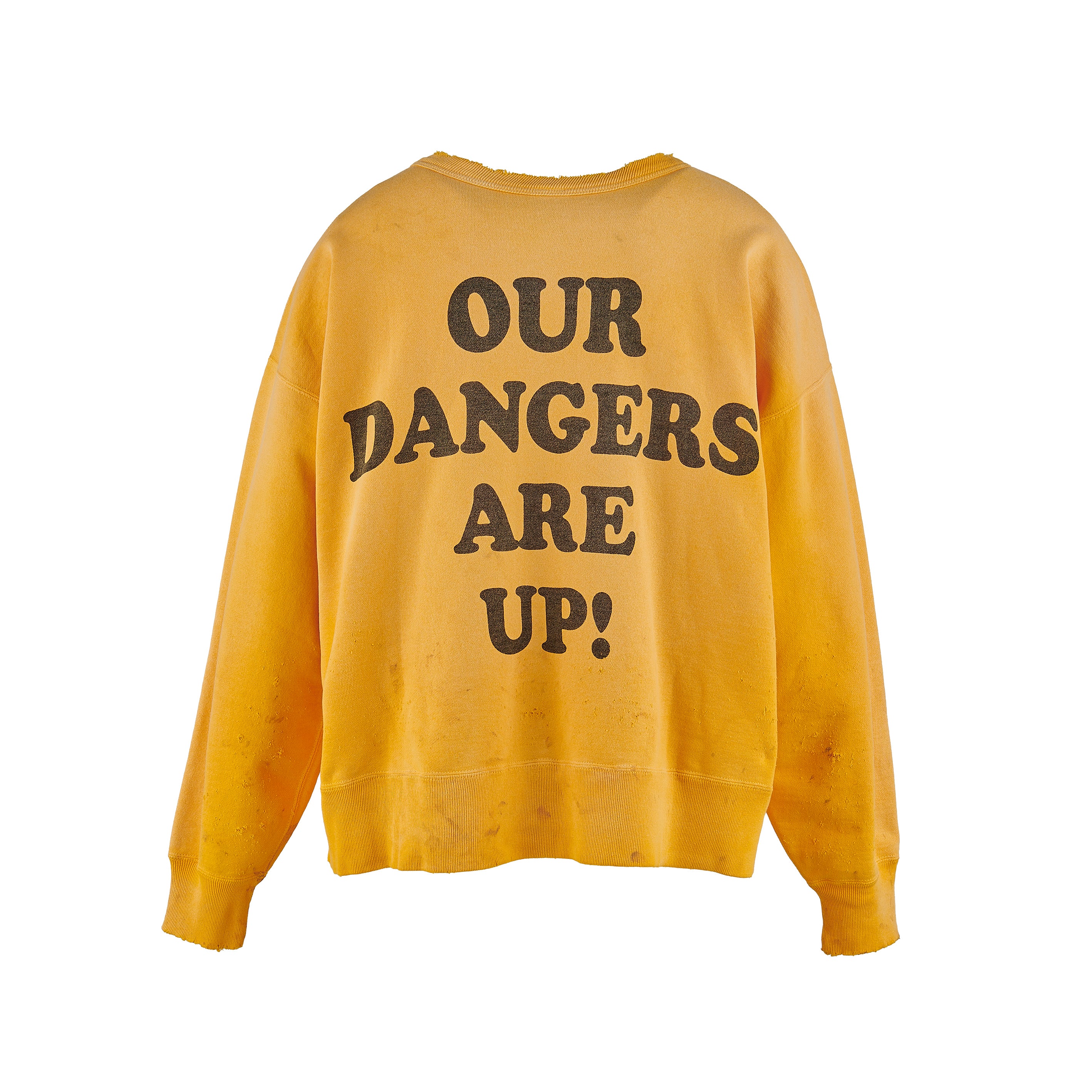 すぐ届く●SAINT Mxxxxxx●LMB OF GD スウェット シャツ セントマイケル SAINT Mxxxxxx LMB OF GD Sweat shirt （Yellow